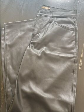 Levi's Black Faux Leather Pants